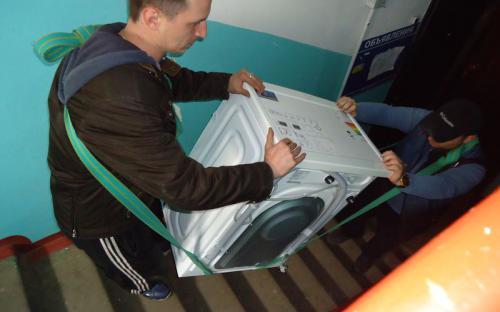 Подъем стиральной машины